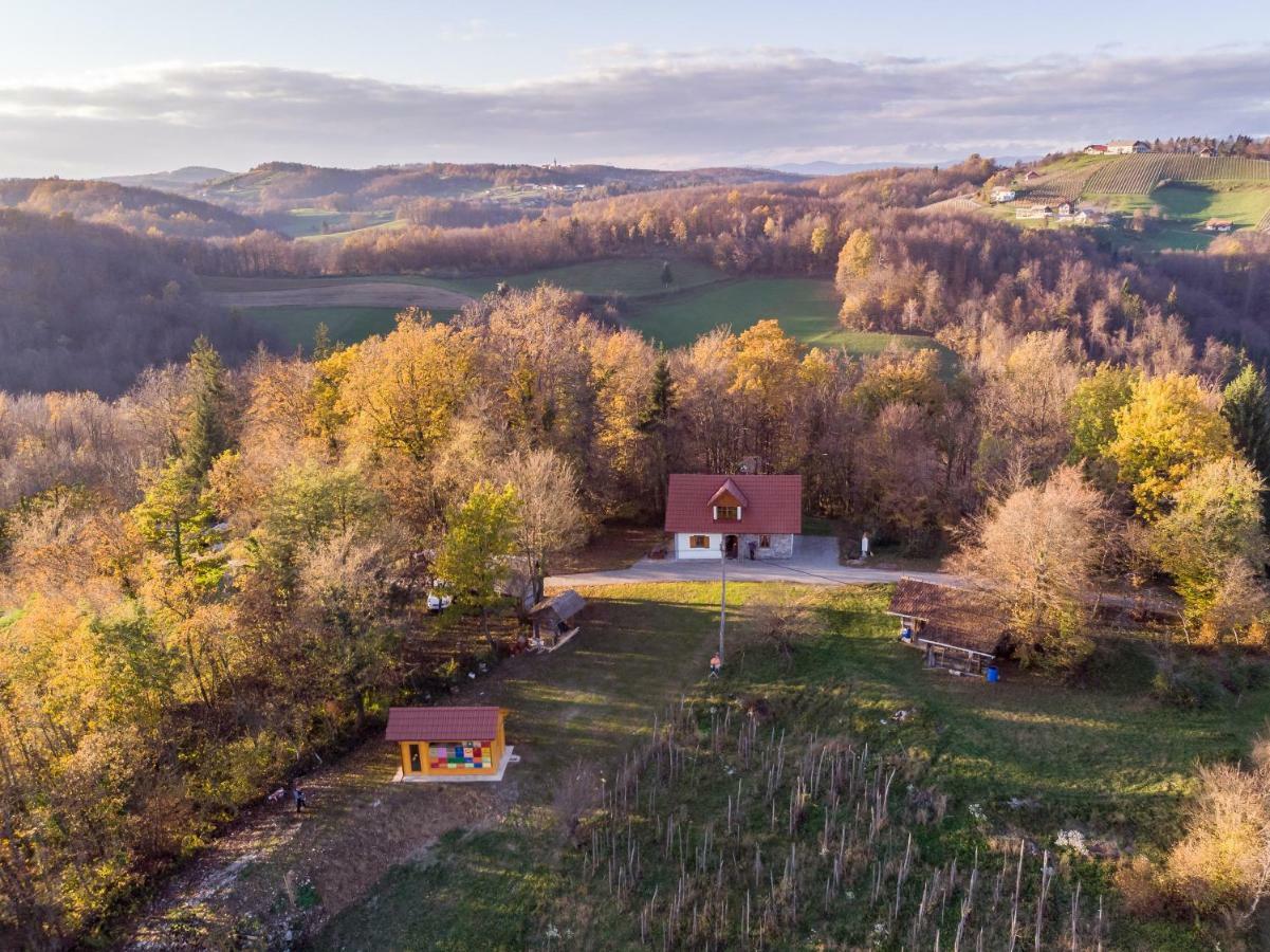 Vineyard Cottage Vina In Medu Trebelno Bagian luar foto